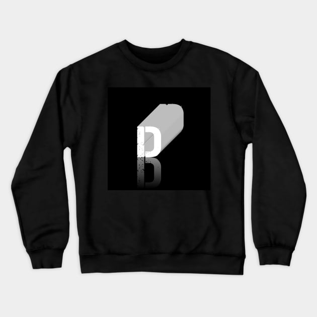 Letter D Crewneck Sweatshirt by Retrofit